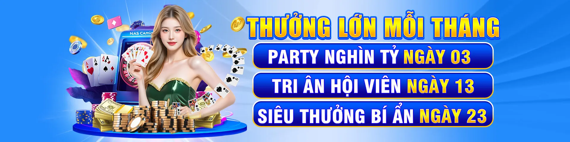 Sảnh casino trực tuyến sang trọng tại AA888 link mới