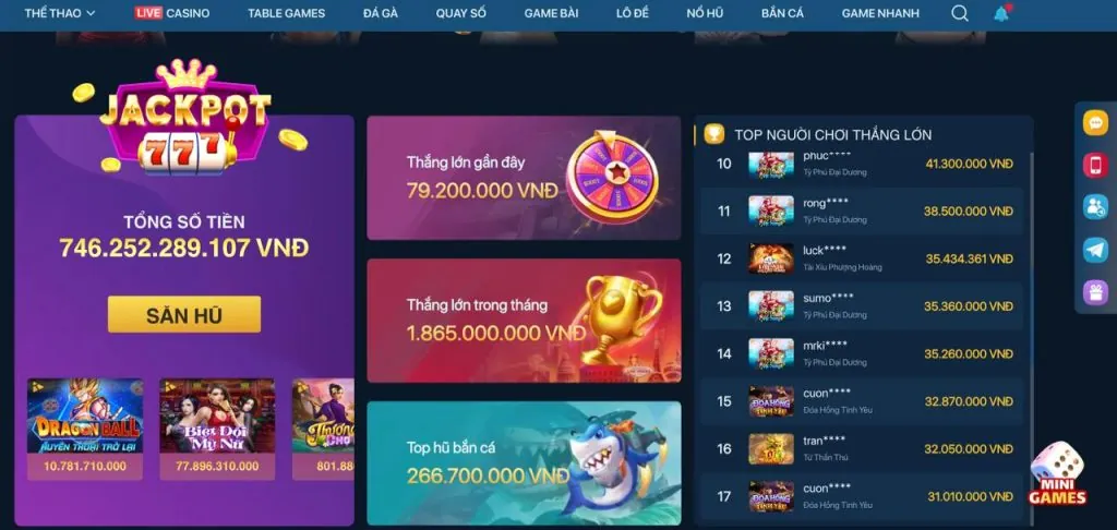 Cập nhật trò chơi mới aa888